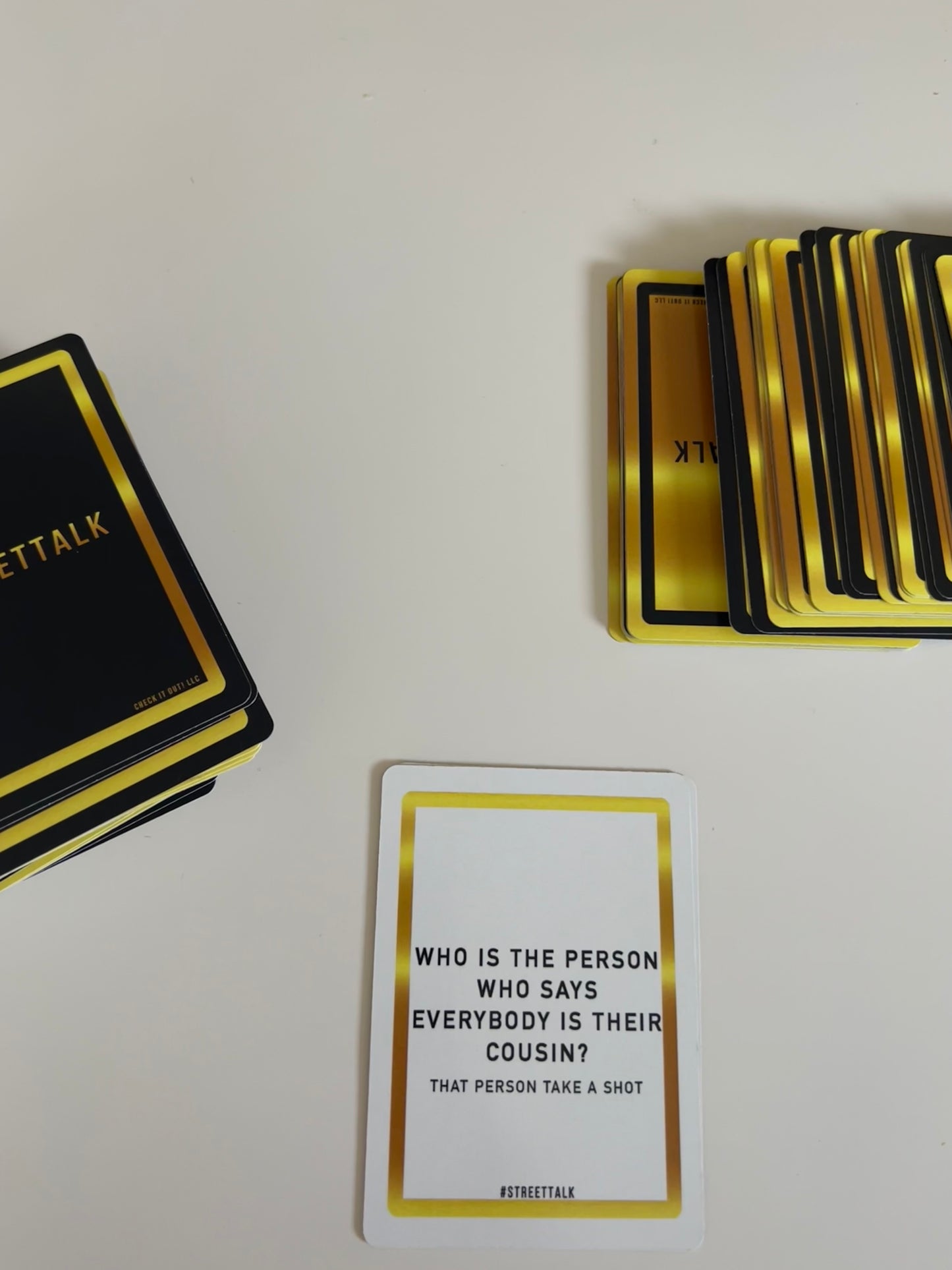 #STREETTALK - Adult Card Game